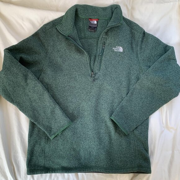 The North Face Green Men Size L Sweater - Picture 2 of 6